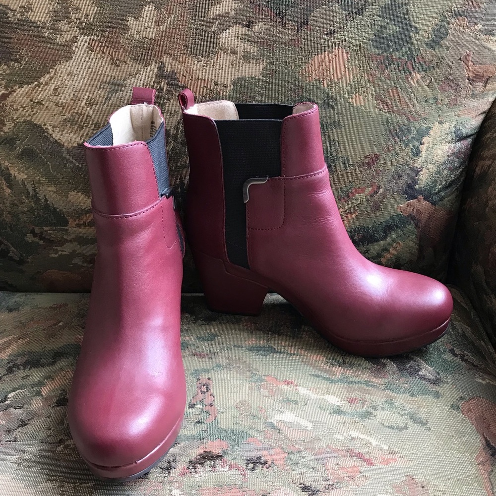 New Jambu Summit Ankle Leather Boots sz 6